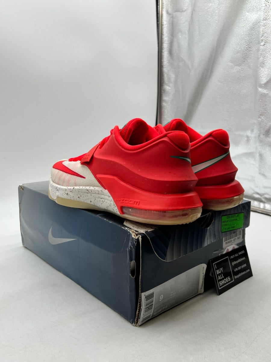 Nike KD 7 Christmas Eggnog 9 (Lightly Worn Pre-Owned) - Image 4