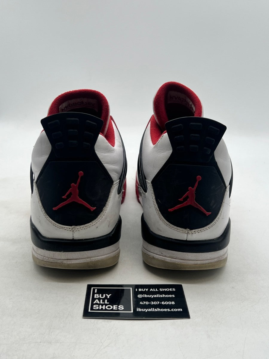 Jordan 4 Retro Fire Red (2012) 14 (Heavily Worn Pre-Owned) - Image 3