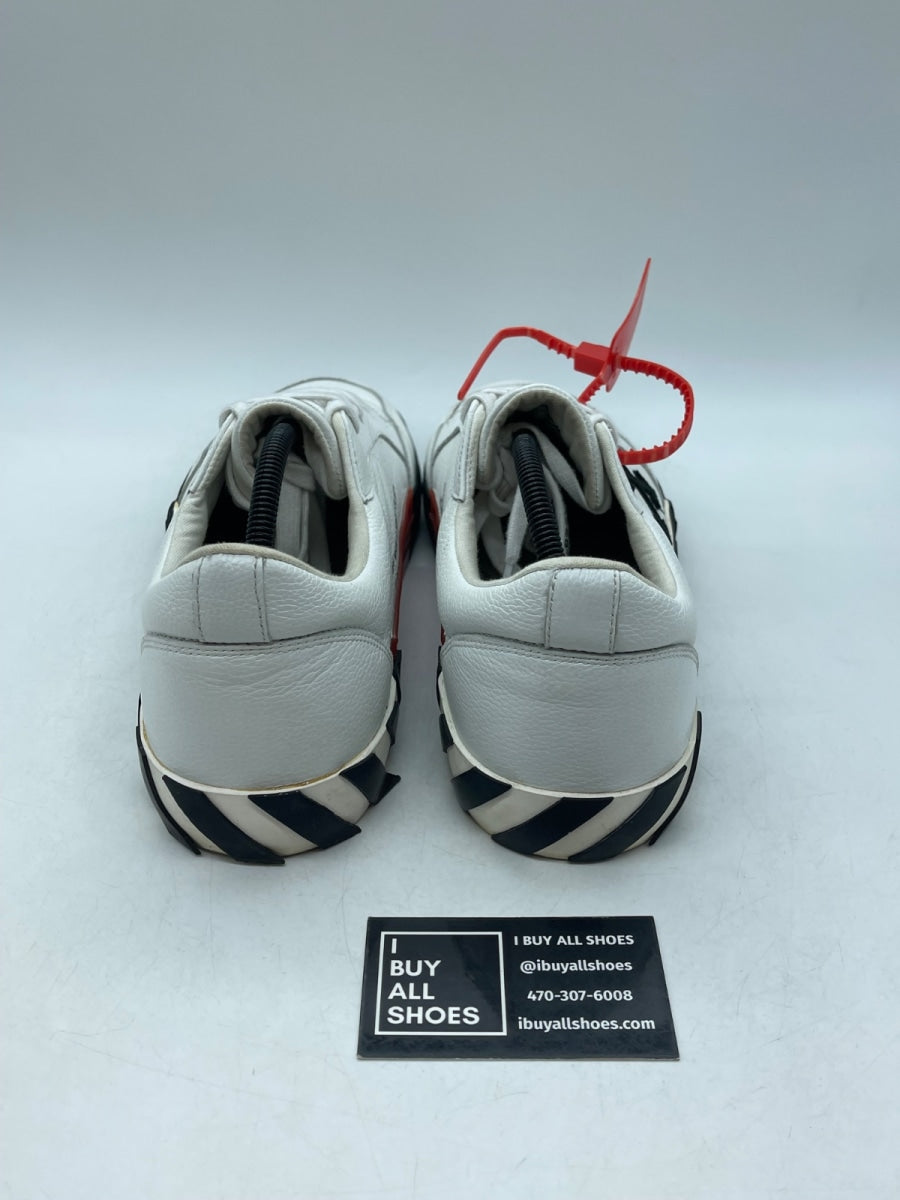 OFF-WHITE Vulcanized Low Canvas White Black 46 (Moderately Worn Pre-Owned) - Image 3