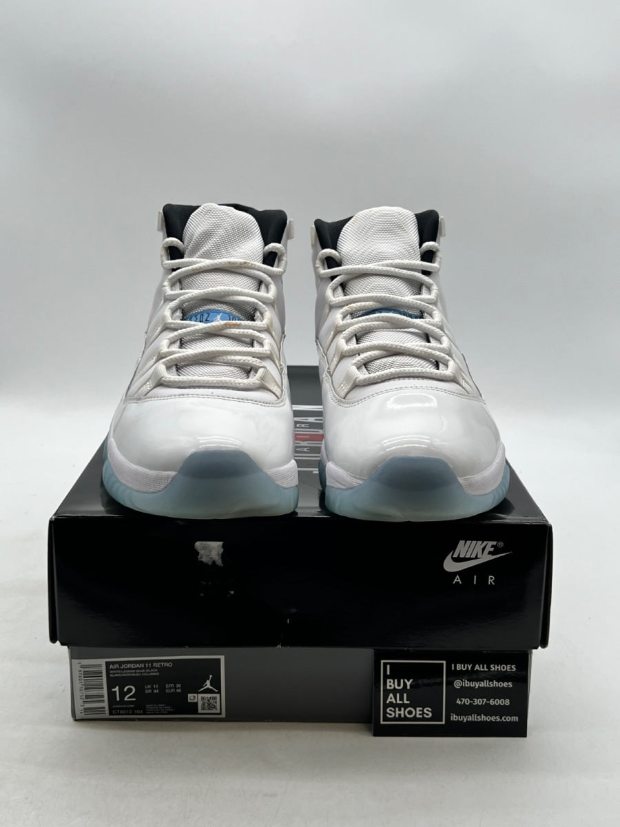 Jordan 11 Retro Legend Blue (2024) 12 (Lightly Worn Pre-Owned) - Image 2