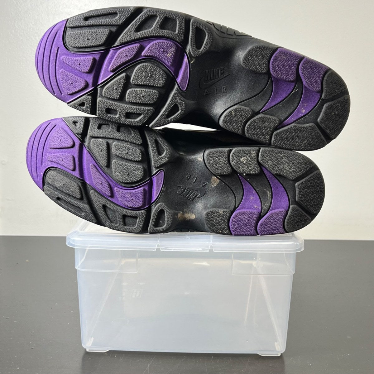 Nike Air Diamond Turf Ravens (2025) 13 (Lightly Worn Pre-Owned)NikeBlack/White-Club Purple-Metallic Gold - Image 5