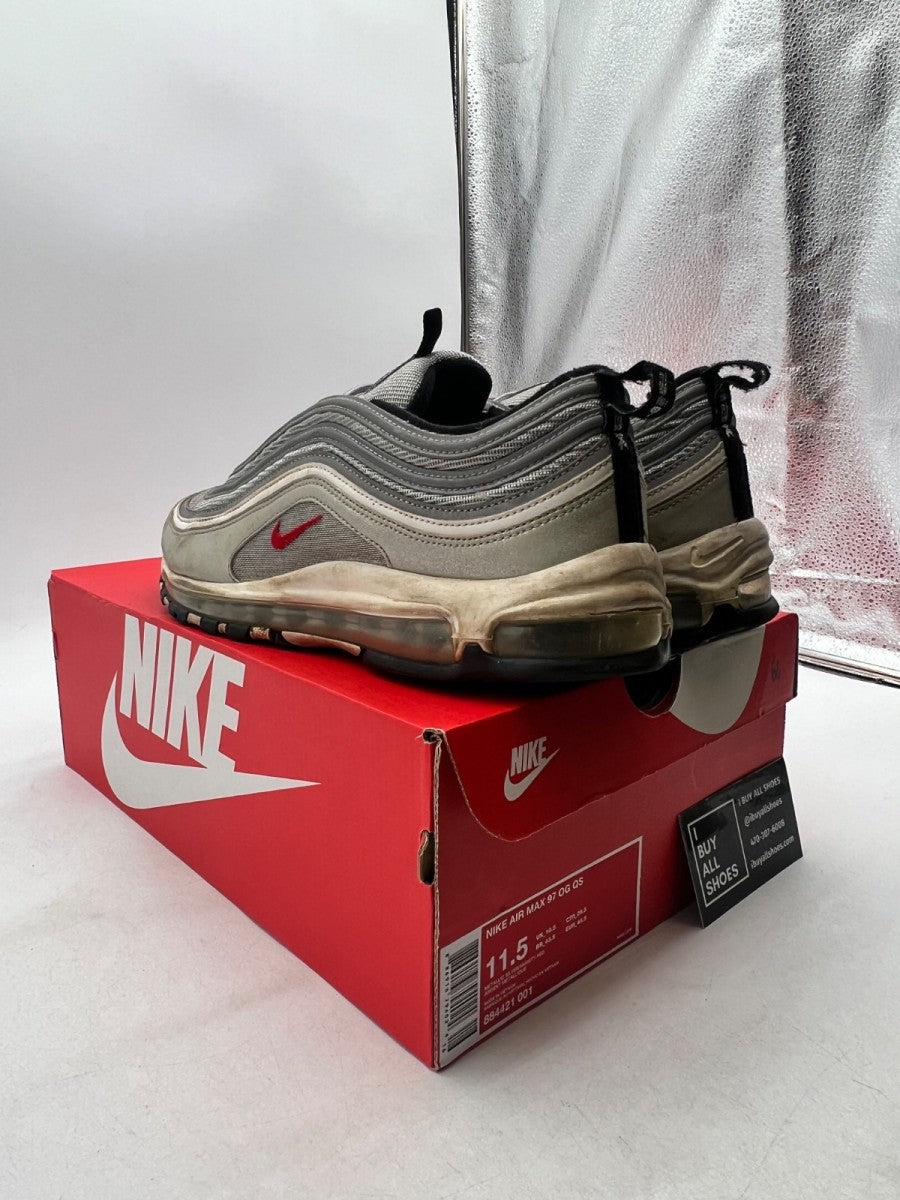 Nike Air Max 97 Silver Bullet (2016/2017) 11.5 (Heavily Worn Pre-Owned) - Image 4