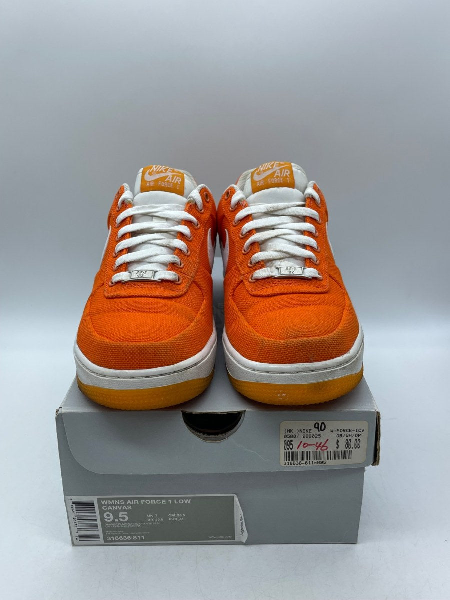 Nike Wmns Air Force 1 Low Canvas 9.5 (Moderately Worn Pre-Owned) - Image 2