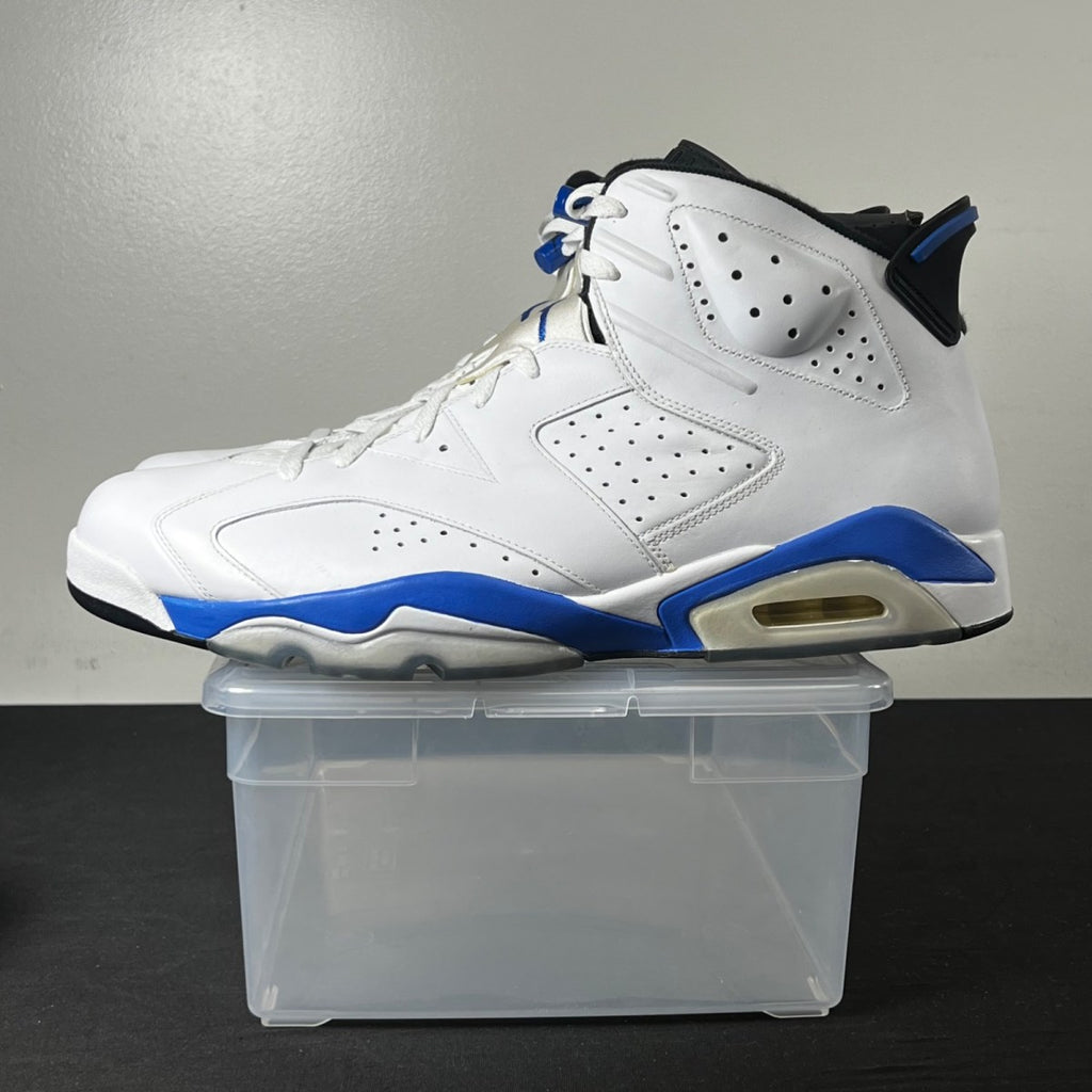 Jordan 6 Retro Sport Blue (2014) (Size 16) - Image 3