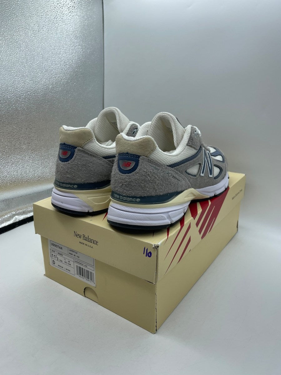 New Balance 990v4 MiUSA Grey Day (2023) 11.5 (Moderately Worn Pre-Owned)New BalanceMarblehead/Vintage Indigo - Image 5