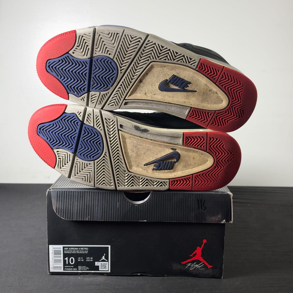 Jordan 4 Retro Rare Air (Gold Lettering) (Size 10) - aux