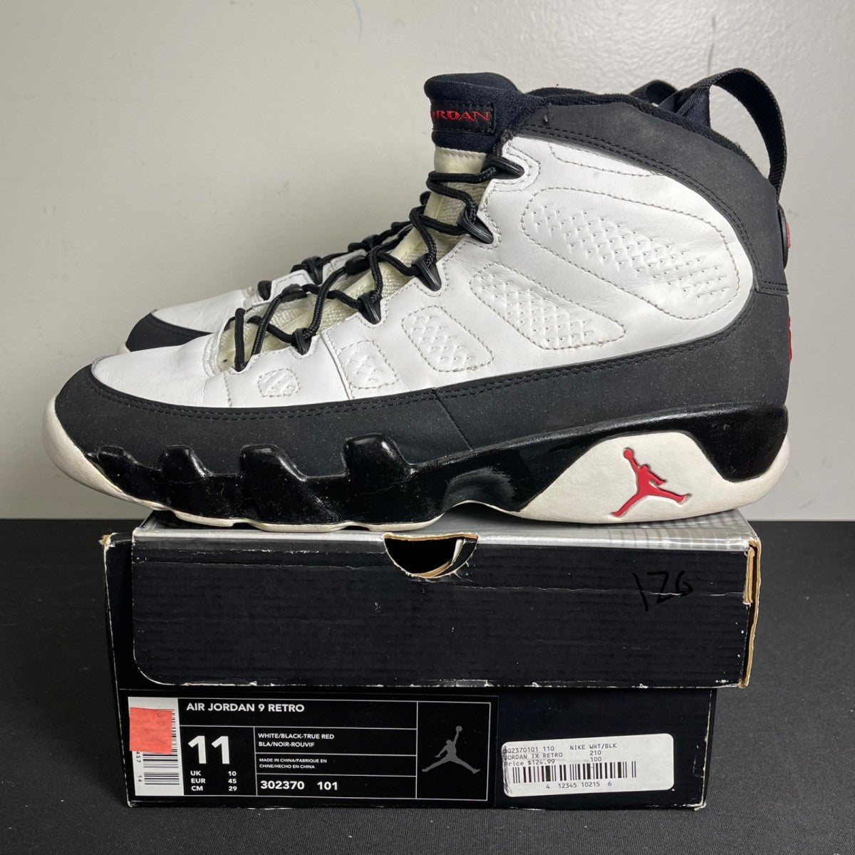 Jordan 9 Retro Low Chrome (Size 11) - Image 3