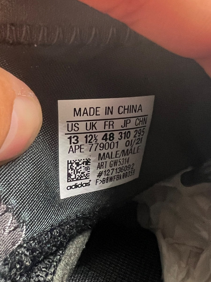 adidas Yeezy QNTM Flash Orange 13 (Lightly Worn Pre-Owned) - Image 7