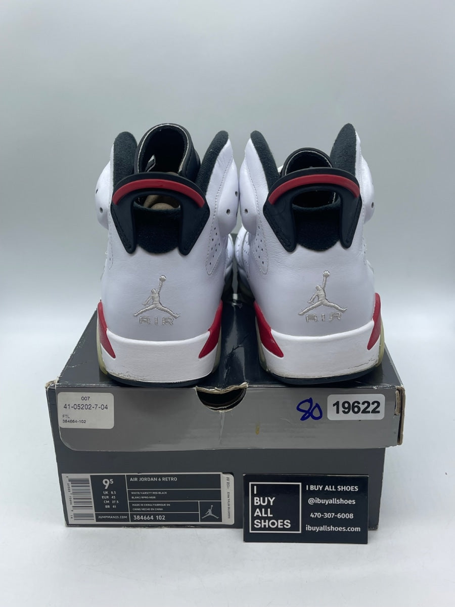 Jordan 6 Retro Bulls (2010) 9.5 (Moderately Worn Pre-Owned) - Image 3