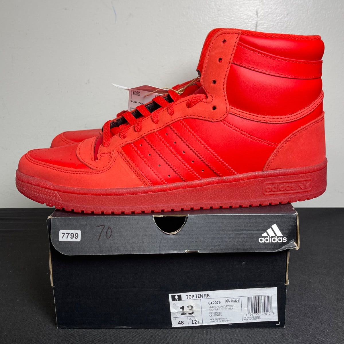 adidas Top Ten RB 'Vivid Red' (Size 13) - Image 3
