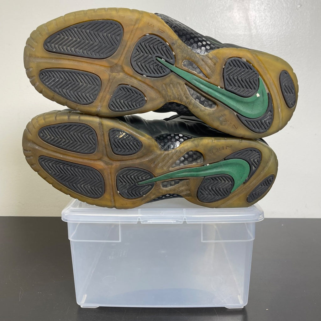 Nike Air Foamposite Pro Pine Green 11 (Moderately Worn Pre-Owned)NikePine Green/Black - Image 4