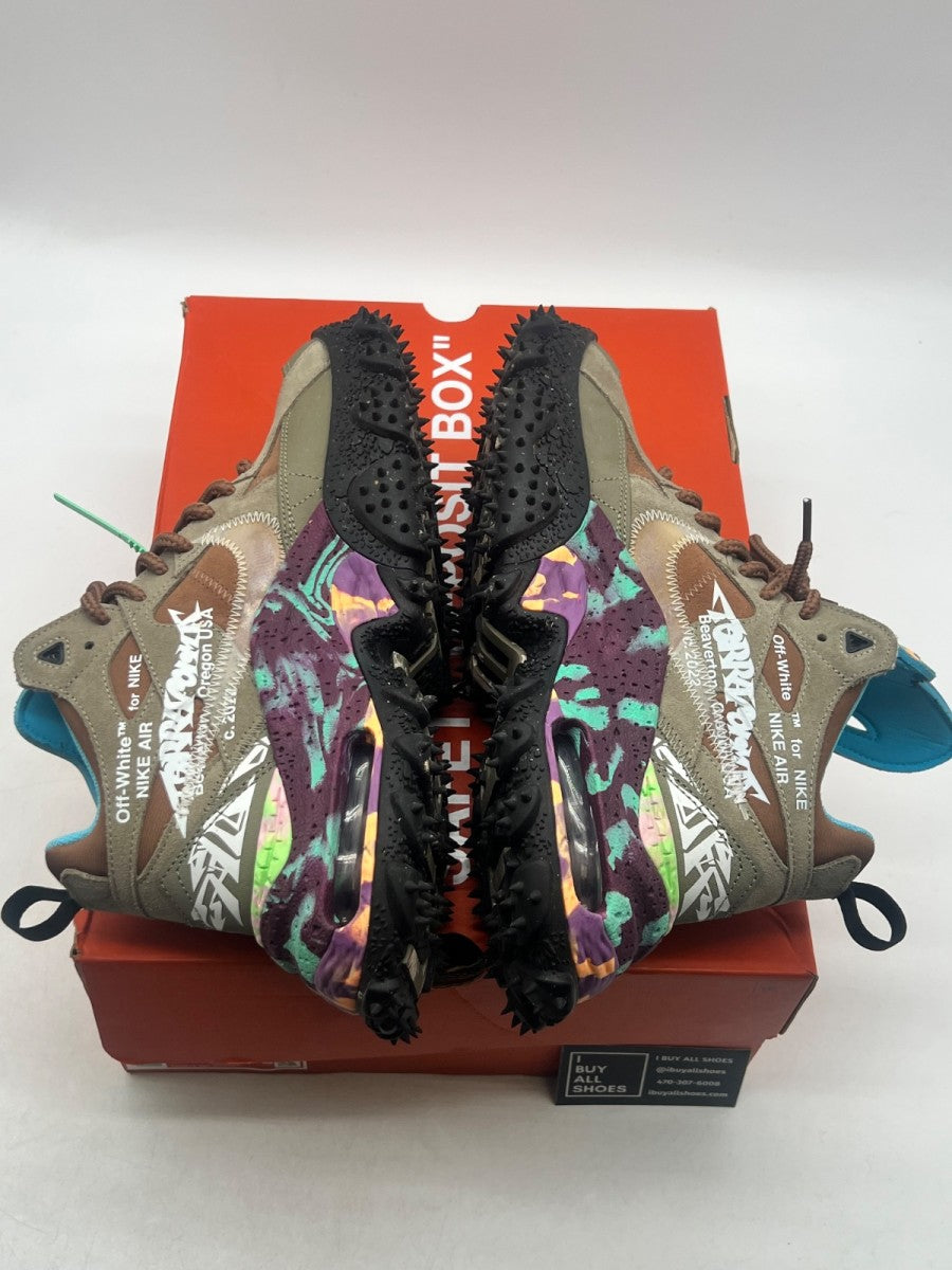 Nike Air Terra Forma Off-White Mantra Orange 10 (Lightly Worn Pre-Owned) - Image 7