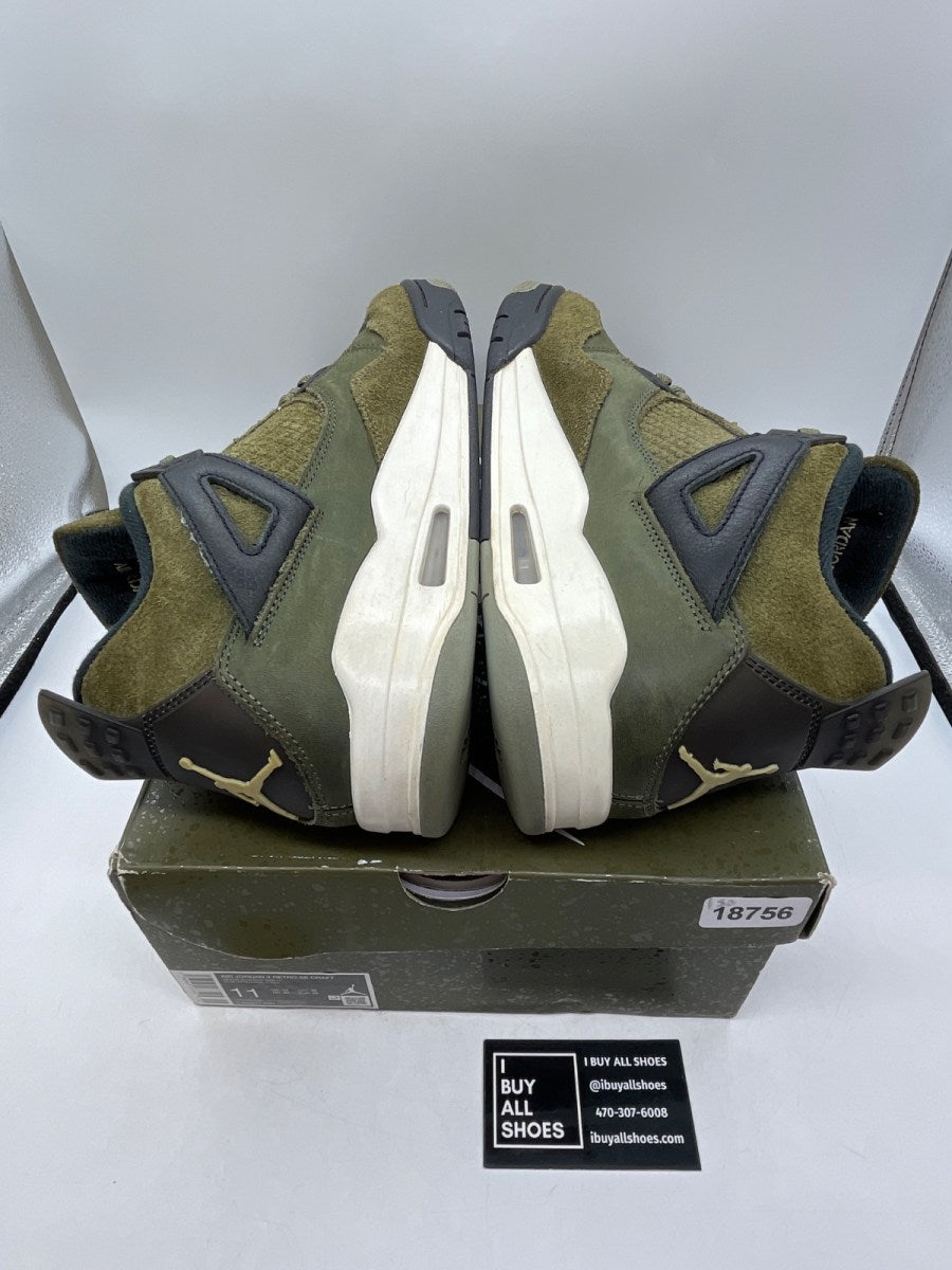 Jordan 4 Retro SE Craft Medium Olive 11 (Heavily Worn Pre-Owned) - Image 6