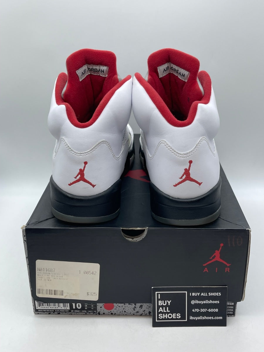 Jordan 5 Retro Fire Red (2013) 10 (Moderately Worn Pre-Owned) - Image 3