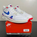 Nike Air Tech Challenge II Pixel Court (2025) 13 (Moderately Worn Pre-Owned)NikeWhite/Royal Blue/Laser Crimson/Pale Ivory/Platinum Tint - Image 1
