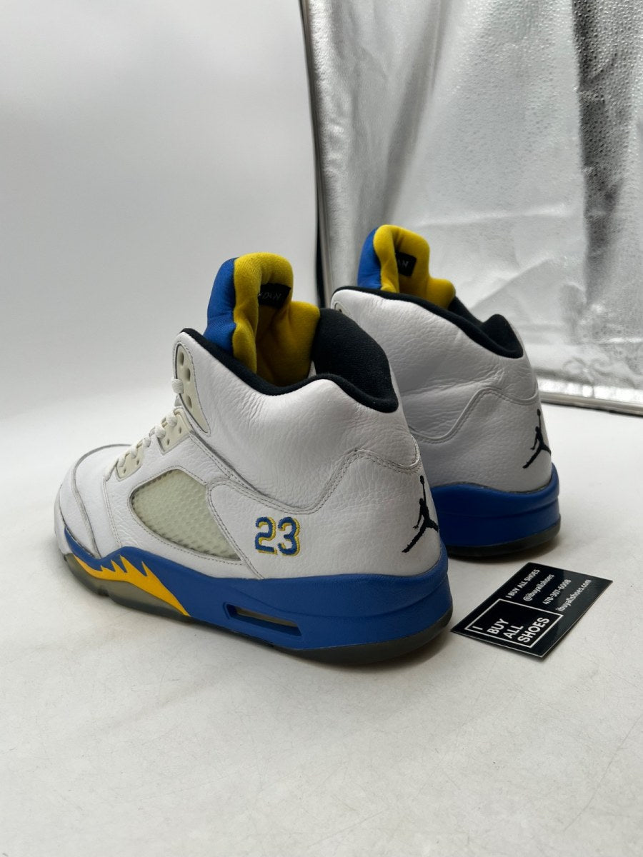 Jordan 5 Retro Laney (2013) 13 (Heavily Worn Pre-Owned) - Image 4