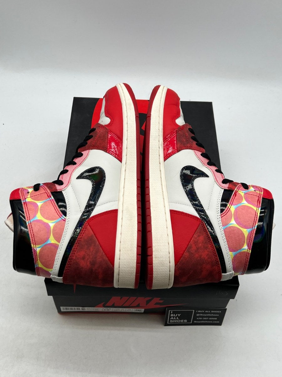 Jordan 1 Retro High OG Spider-Man Across the Spider-Verse 12 (Lightly Worn Pre-Owned) - Image 7