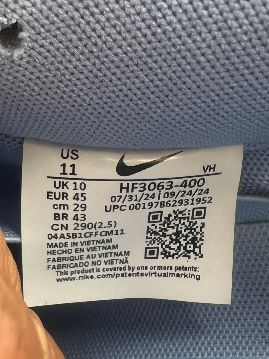 Nike SB Dunk Low Black Aluminum 11 (Moderately Worn Pre-Owned) - Image 9