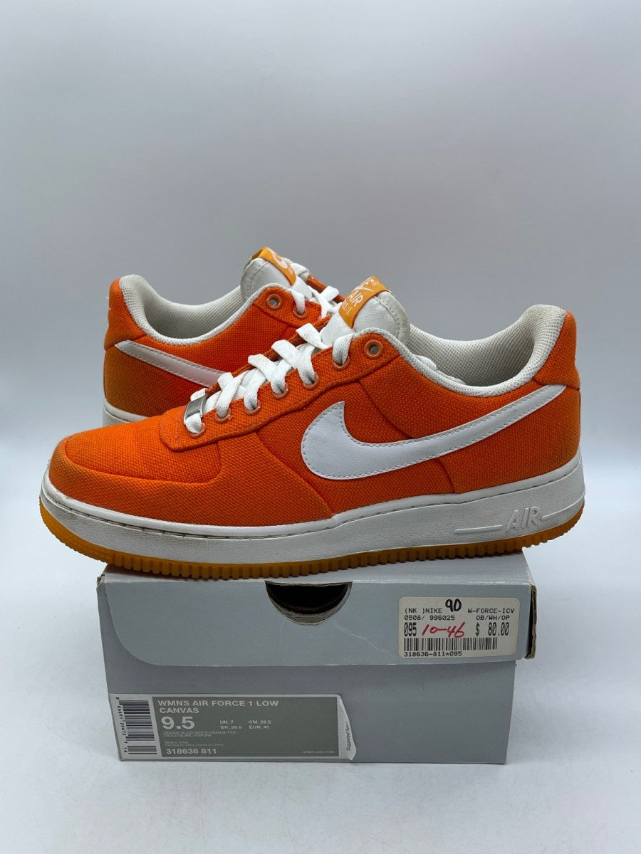 Nike Wmns Air Force 1 Low Canvas 9.5 (Moderately Worn Pre-Owned) - Image 1
