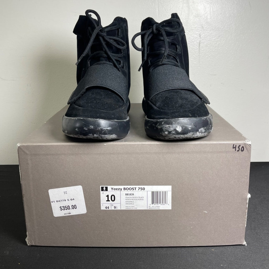 adidas Yeezy Boost 750 Triple Black (Size 10) - Image 2