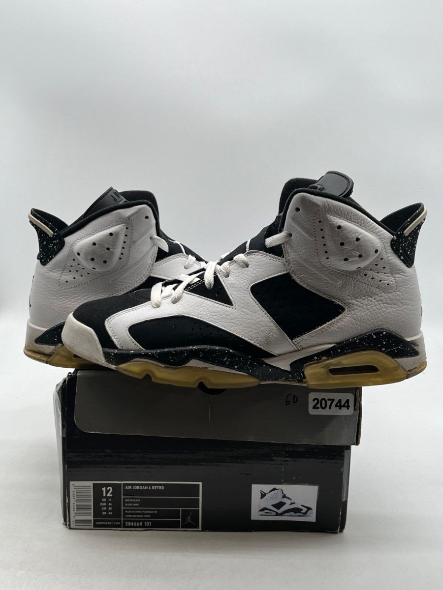 Jordan 6 Retro Oreo 12 (Moderately Worn Pre-Owned) - Image 1