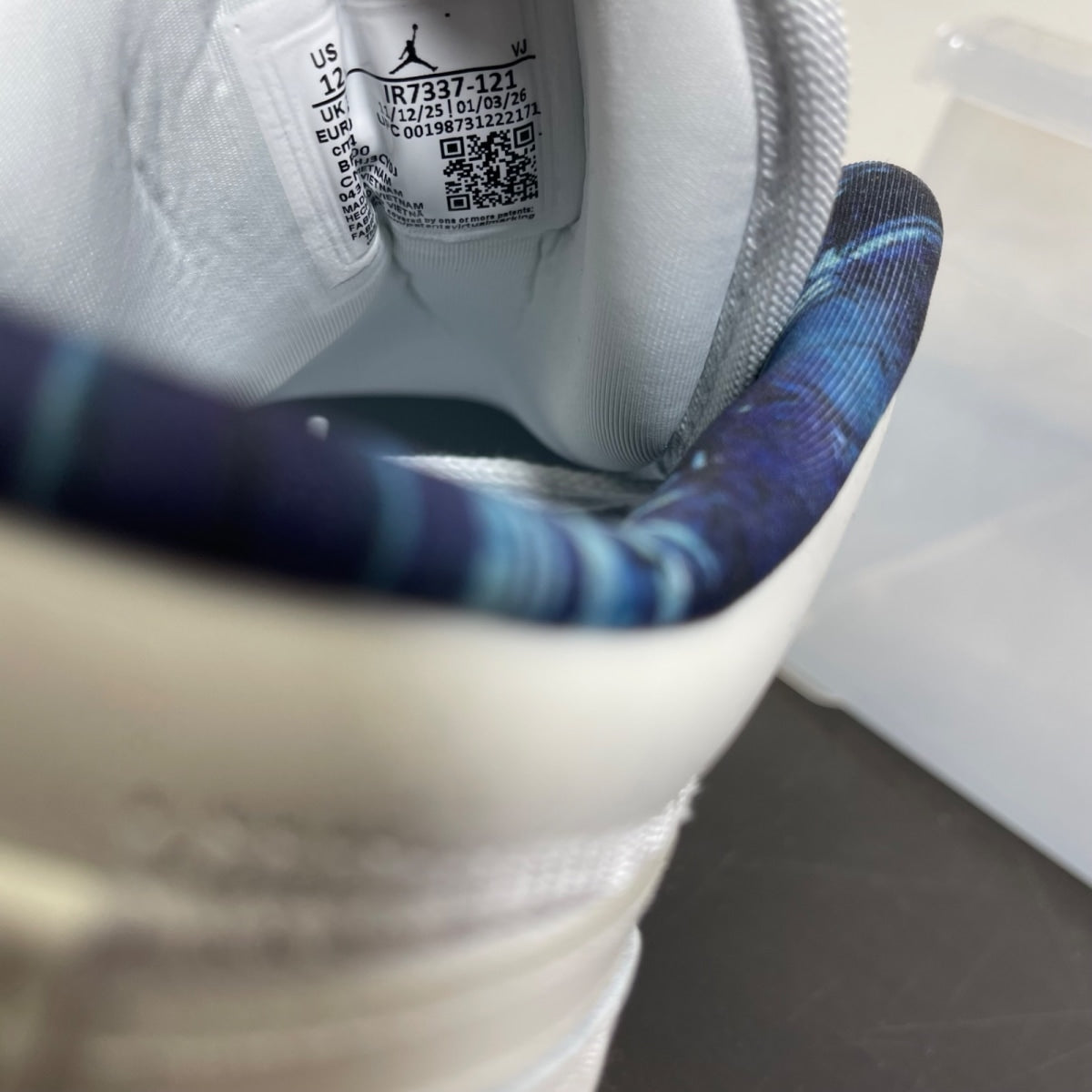 Jordan 1 Low SE Summit White Sail 12 (Moderately Worn Pre-Owned)JordanSummit White/Multi-Color/Off White/Sail - Image 6