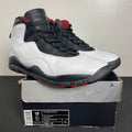 Jordan 10 Retro Chicago Bulls (2012) 10 (Moderately Worn Pre-Owned)JordanWhite/Varsity Red-Black - Image 1