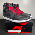 Jordan 1 Retro High Black Satin Gym Red (Size 10.5) - aux