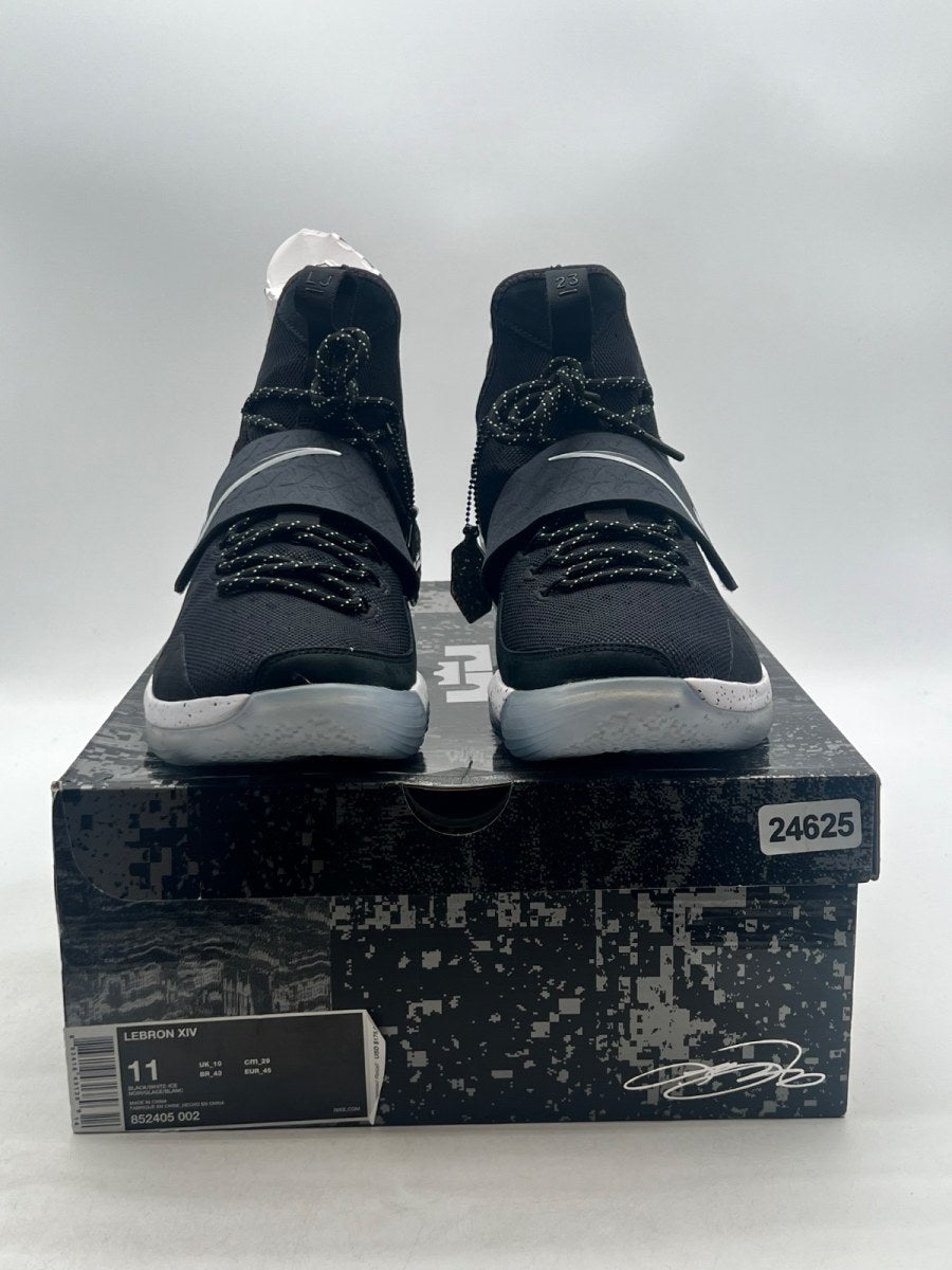 Nike LeBron 14 Black Ice 11 (Lightly Worn Pre-Owned)NikeBlack/White-Ice - Image 2