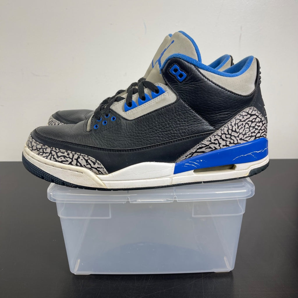 Jordan 3 Retro Sport Blue (Size 12) - Image 3