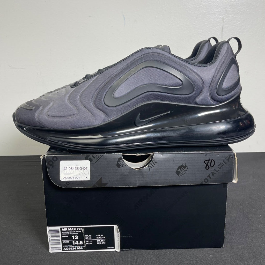 Nike Air Max 720 Total Eclipse 13 (Moderately Worn Pre-Owned)NikeBlack/Black-Anthracite - Image 3