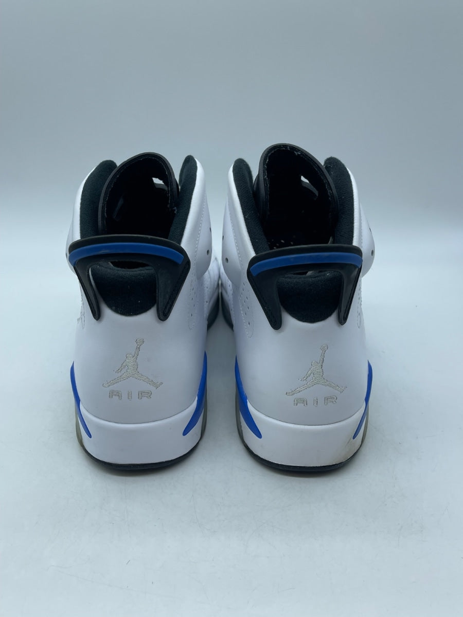 Jordan 6 Retro Sport Blue (2014) 13 (Moderately Worn Pre-Owned)JordanWhite/Sport Blue-Black - Image 3