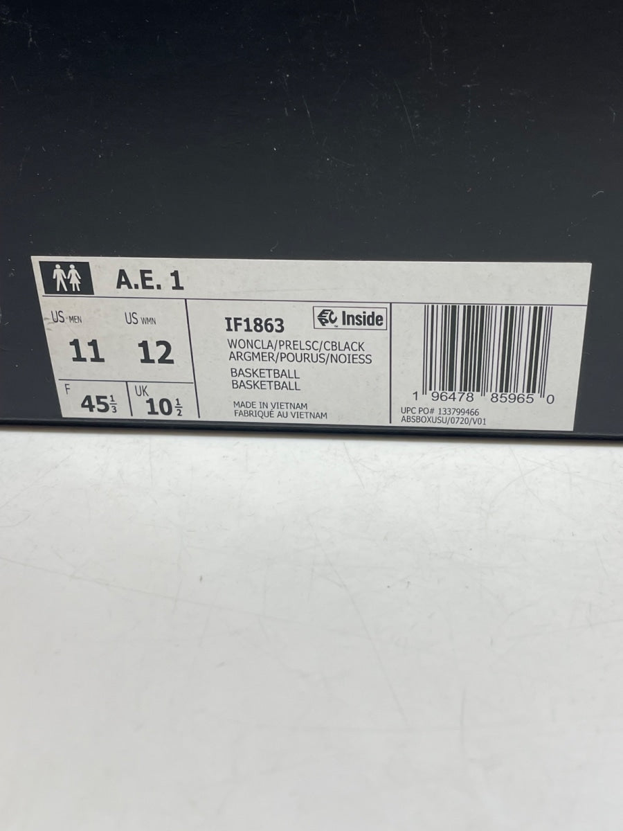 adidas AE 1 Georgia Red Clay 11 (Moderately Worn Pre-Owned)adidasWonder Clay/Preloved Scarlet/Core Black - Image 9