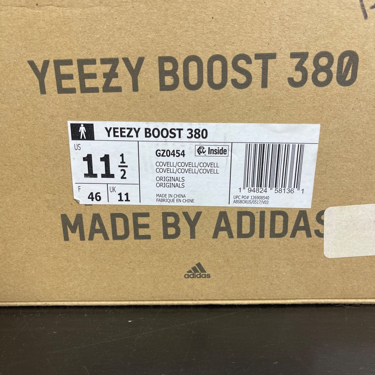adidas Yeezy Boost 380 Covellite 11.5 (Moderately Worn Pre-Owned)adidasCovellite/Covellite/Covellite - Image 7