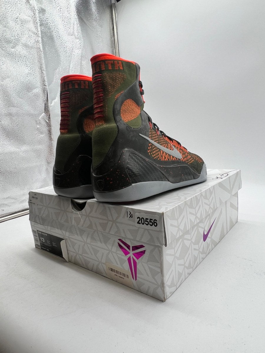Nike Kobe 9 Elite Sequoia 13 (Lightly Worn Pre-Owned) - Image 4