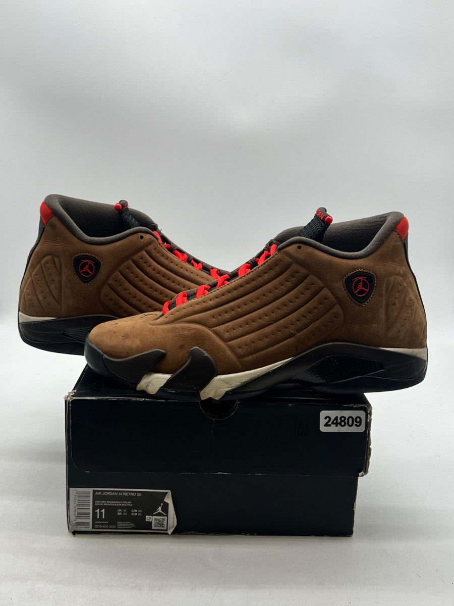 Jordan 14 Retro Winterized Archaeo Brown 11 (Heavily Worn Pre-Owned)JordanArchaeo Brown/Multi-Color-Multi-Color - Image 1