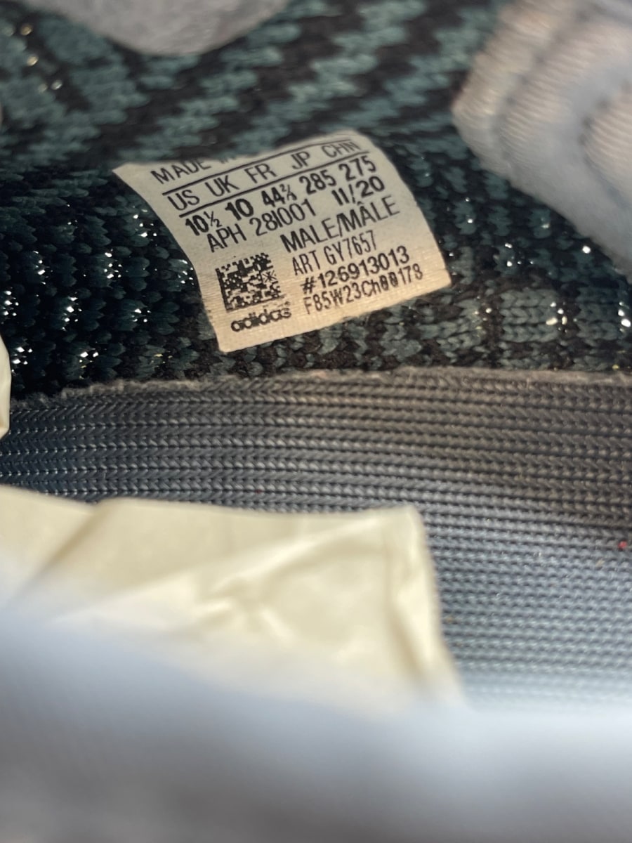 adidas Yeezy Boost 350 V2 Ash Blue 10.5 (Moderately Worn Pre-Owned)adidasAsh Blue/Ash Blue/Ash Blue - Image 8