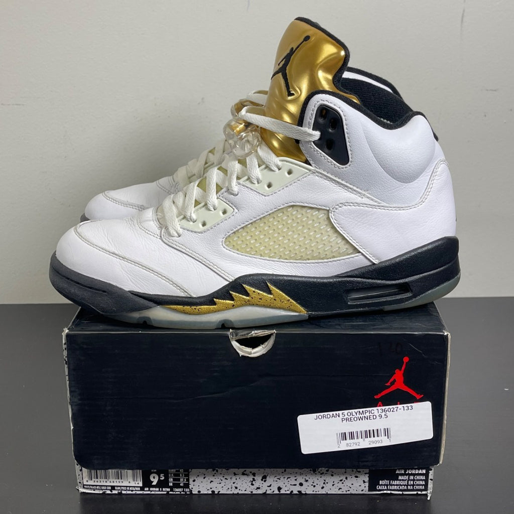 Jordan 5 Retro Olympic (2016) (Size 9.5) - Image 3