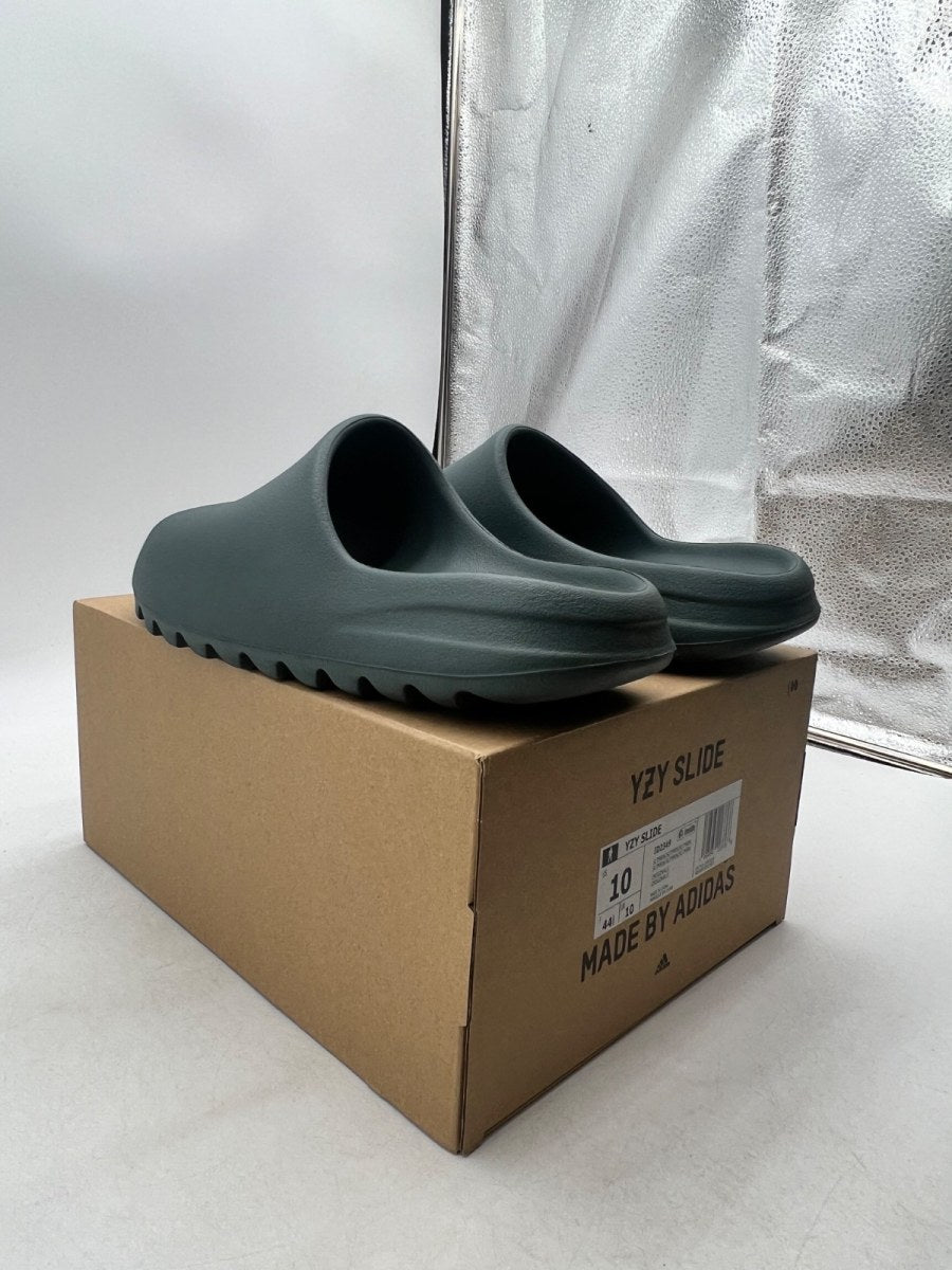 adidas Yeezy Slide Slate Marine 10 (Lightly Worn Pre-Owned)adidasSlate Marine/Slate Marine/Slate Marine - Image 6