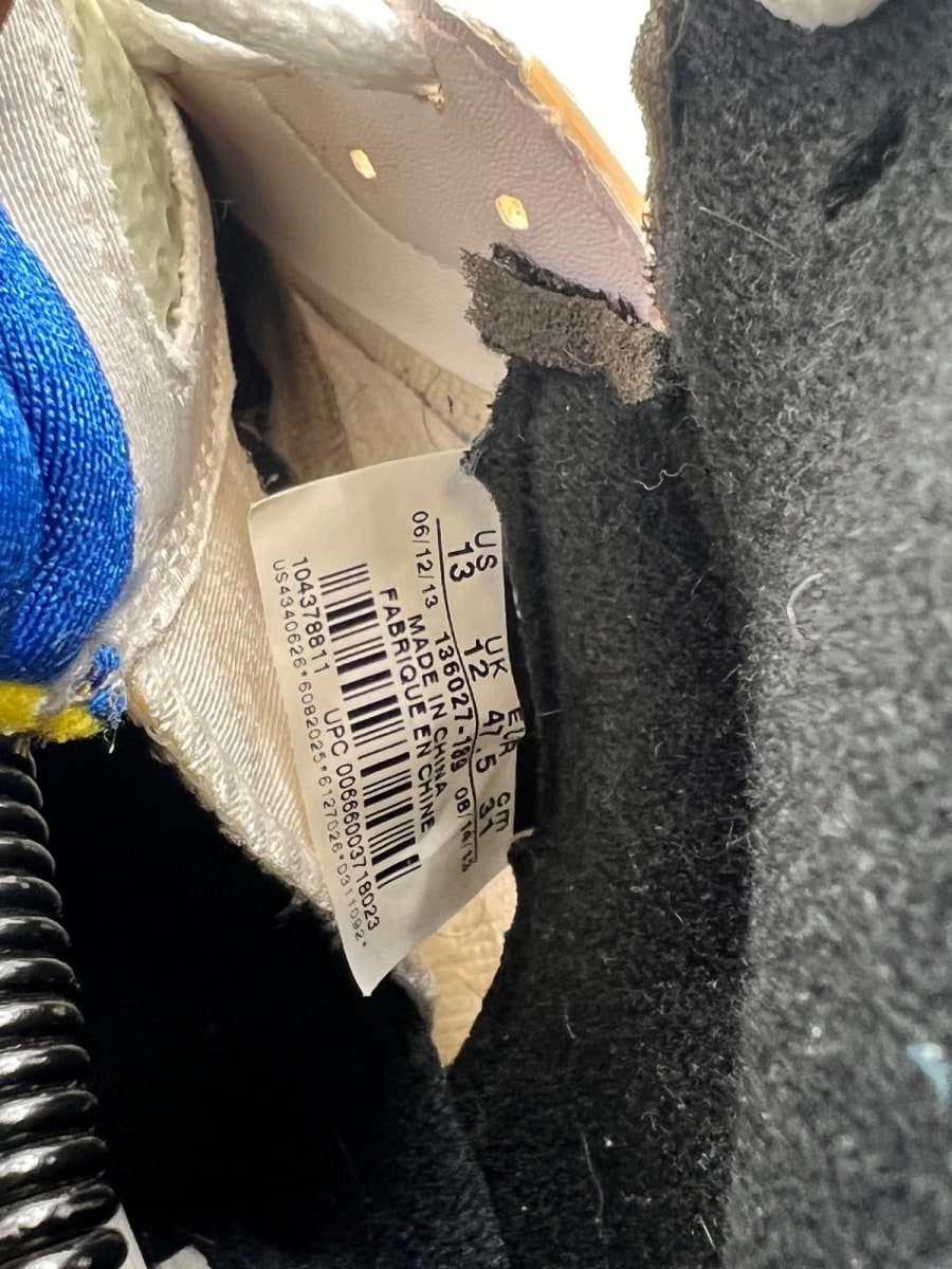 Jordan 5 Retro Laney (2013) 13 (Heavily Worn Pre-Owned) - Image 8
