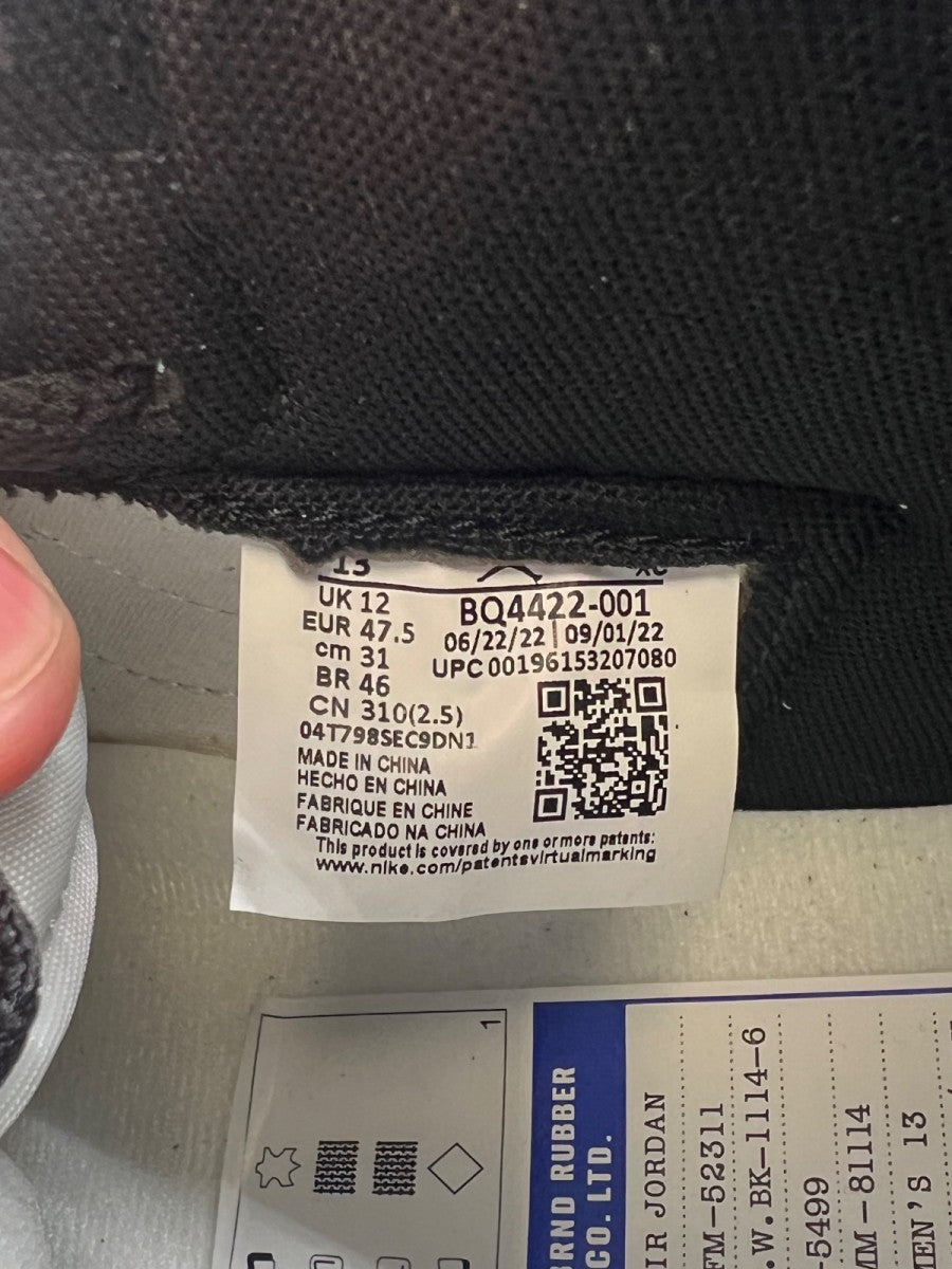 Jordan 1 Retro High '85 Black White (2023) 13 (Lightly Worn Pre-Owned)JordanBlack/Summit White - Image 6