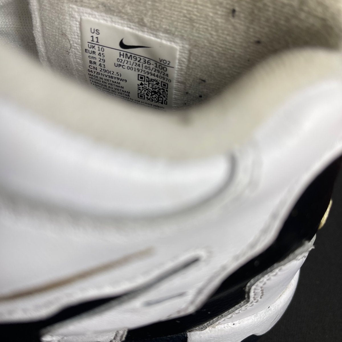 Nike Air DT Max '96 Colorado Away White Black (Size 11) - aux