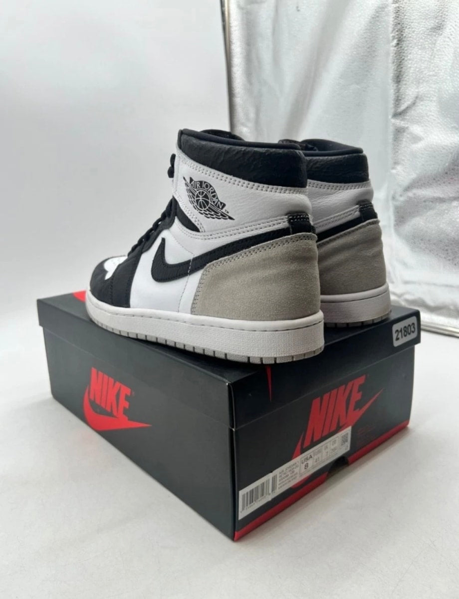 Jordan 1 Retro High OG Bleached Coral 7.5 (Heavily Worn Pre-Owned)JordanWhite/Black/Grey Fog/Bleached Coral - Image 4