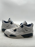 Jordan 4 Retro Columbia (2015) 12 (Moderately Worn Pre-Owned)JordanWhite/Legend Blue-Midnight Navy - Image 1