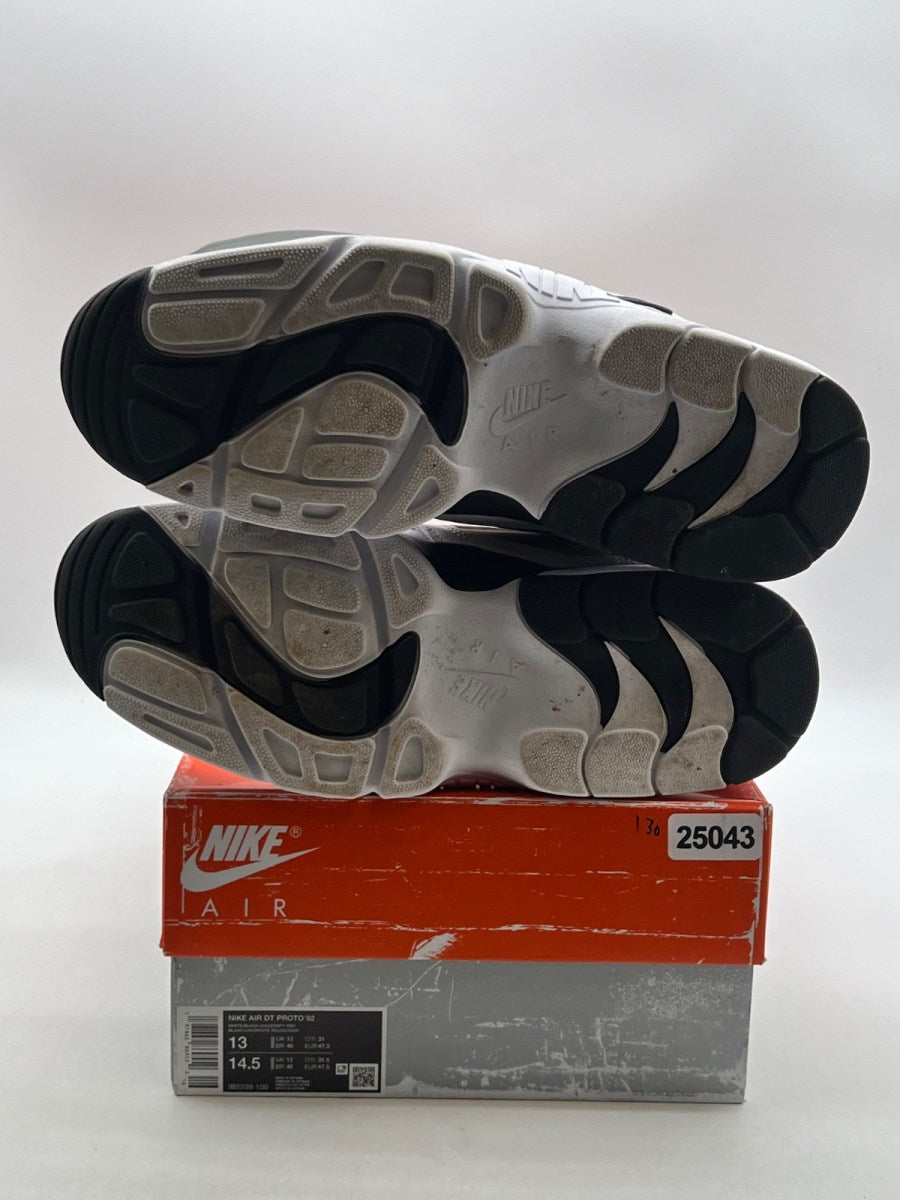 Nike Air Diamond Turf Proto '92 Atlanta Falcons 13 (Lightly Worn Pre-Owned)NikeWhite/University Red/Metallic Gold/Black - Image 8