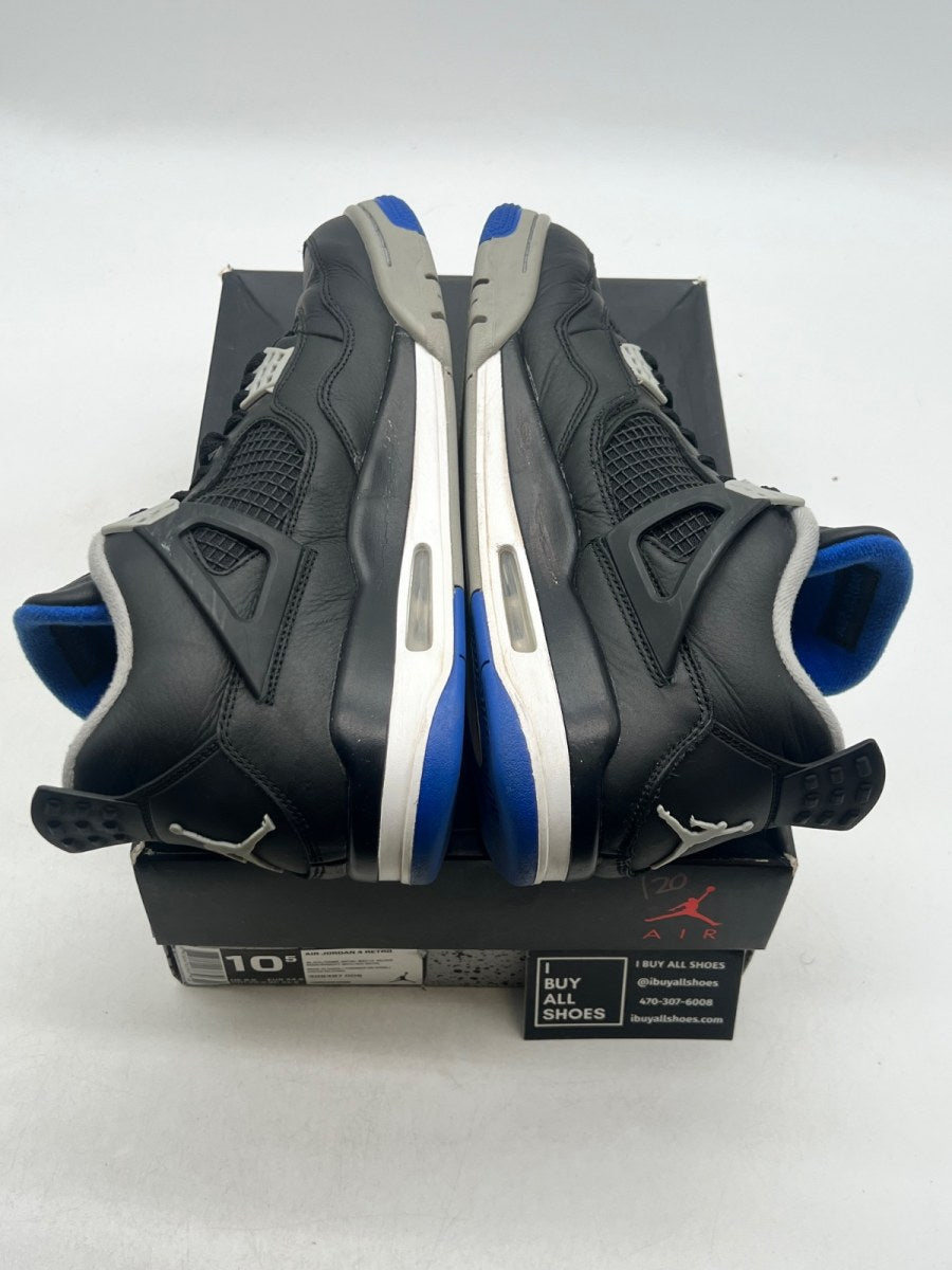 Jordan 4 Retro Motorsports Alternate 10.5 (Moderately Worn Pre-Owned) - Image 9