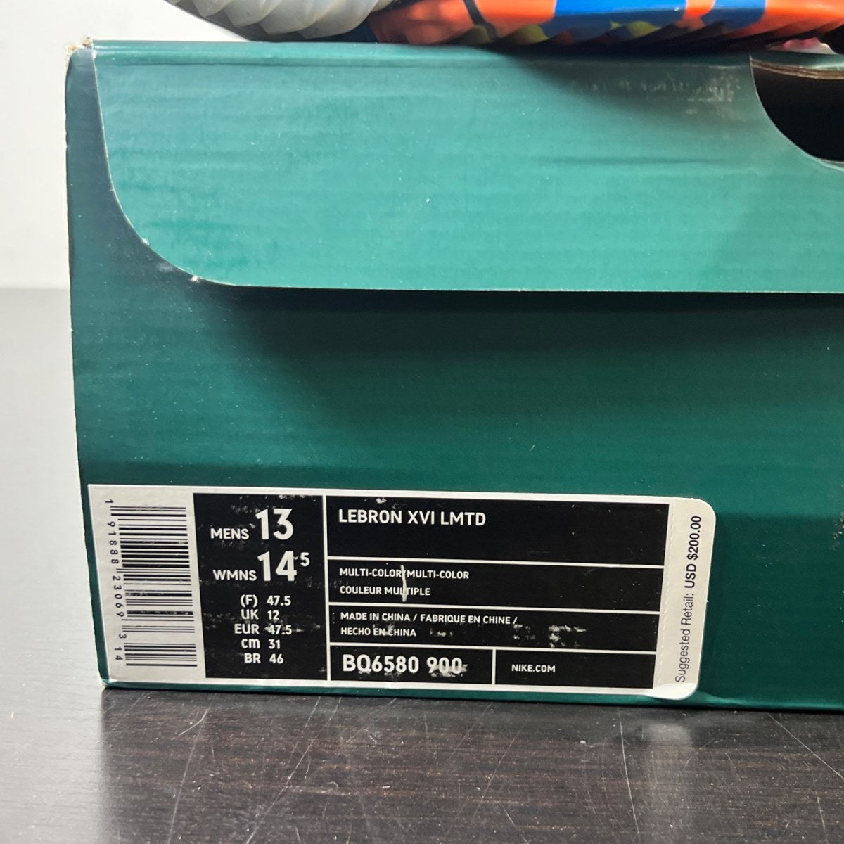 Nike LeBron 16 What The 1 Thru 5 13 (Lightly Worn Pre-Owned)NikeMulti-Color/Multi-Color - Image 4