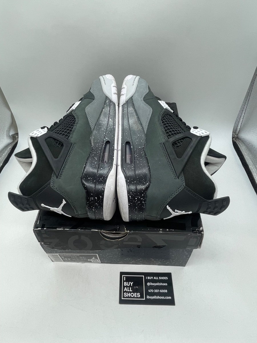 Jordan 4 Retro Fear (2024) 9 (Moderately Worn Pre-Owned) - Image 6
