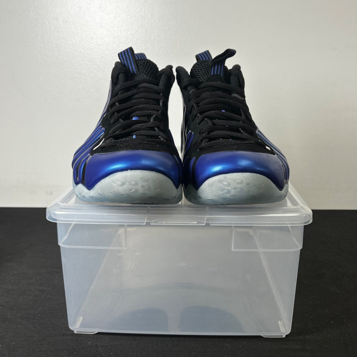 Nike Air Foamposite One Sharpie 10.5 (New Pre-Owned)NikeBlack/Varsity Royal-White - Image 2