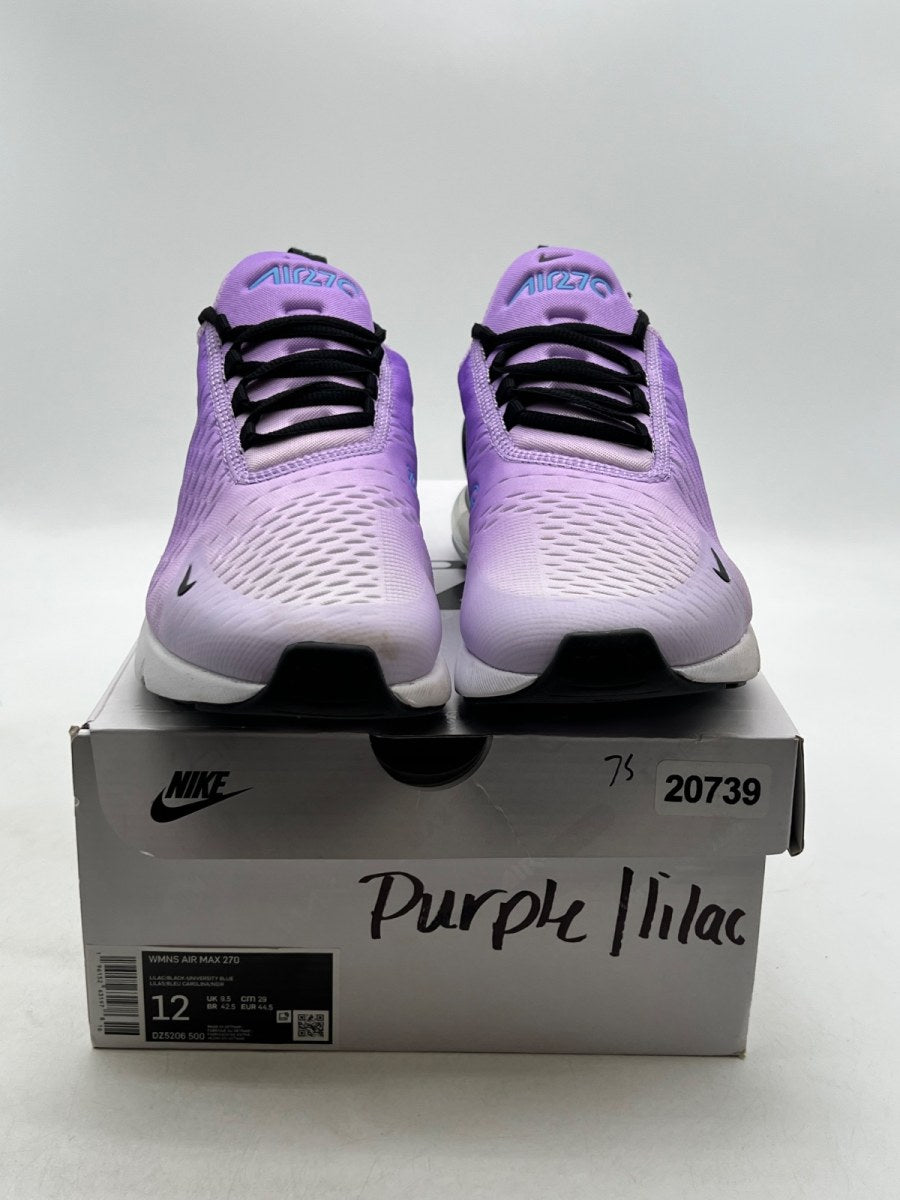 Nike Air Max 270 Lilac (Women's) 12W (Lightly Worn Pre-Owned) - Image 2